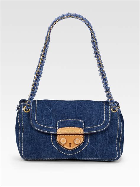 prada denim bag 2012|prada bag price usa.